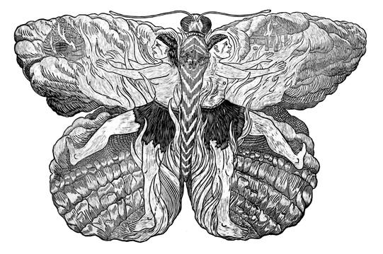 "Deep Cuts", Woodblock print on unbleached muslin, 37x60" (93.98x152.4cm), 2021 "Deep Cuts", Woodblock print on unbleached muslin, 37x60" (93.98x152.4cm), 2021